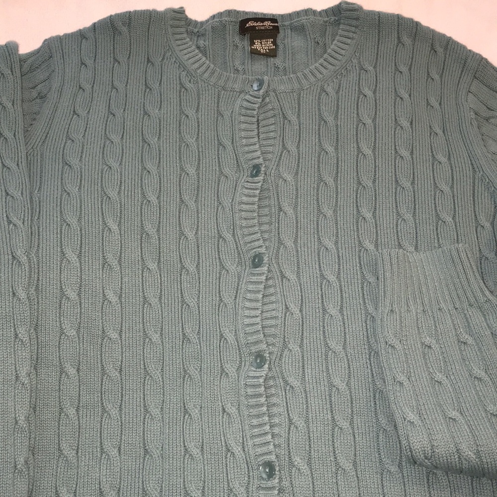 Eddie Bauer button front cardigan